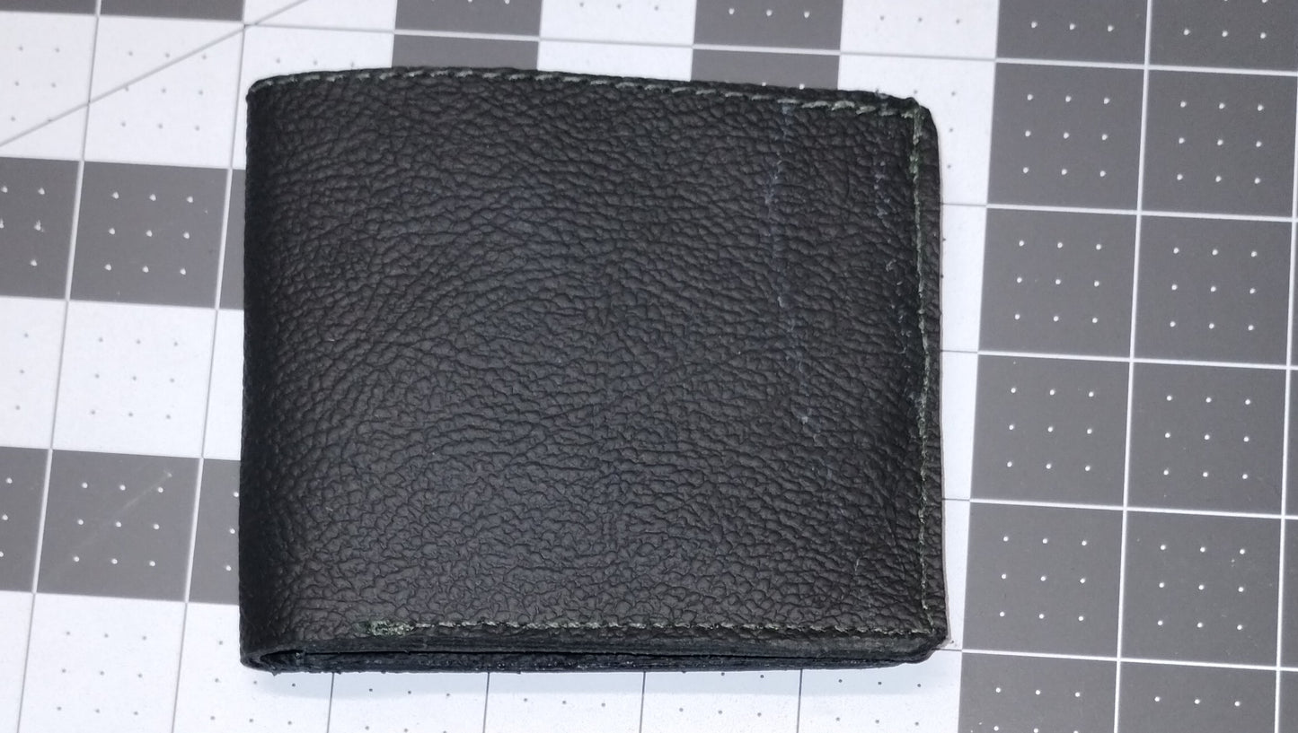 Hand made 6 slot leather wallet